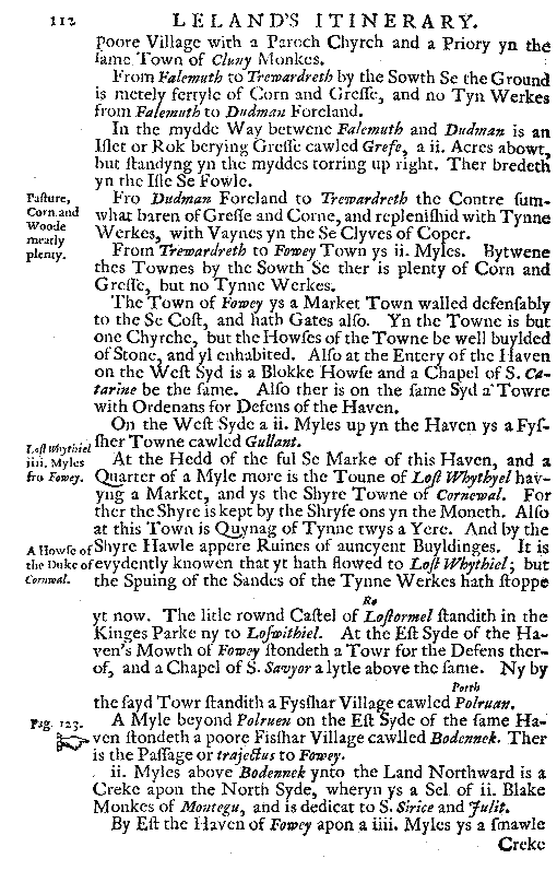 Scanned page of 18th century critical edition