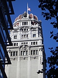 Building with Flag
