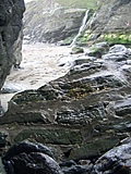 Tintagel Cove: the beach
