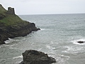 Ruins of Tintagel Castle 15: Looking out to sea