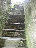 Restormel Castle 20: Stone stairway to heaven