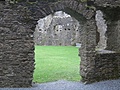 Restormel Castle 27: Arched doorway