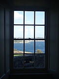 Pendennis Castle 29: Through the castle window