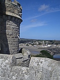 Looking past the round tower 2