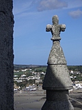 Stone cross finial