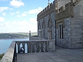 Stone balcony