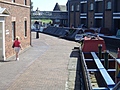 Canal loading pier