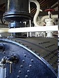 Steam engine boiler detail