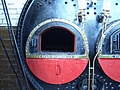 Steam engine boiler fireplace