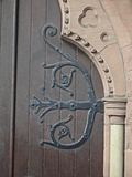 Church door hinge