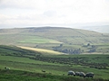 Panorama - Sheep-covered hills: 5