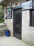 Barred door