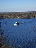 Glenora Ferry with Autumn Trees: 2