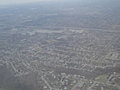 Flying over Toronto
