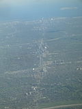 Yonge Street, Toronto, from Above