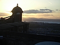 Sunset over Edinburgh