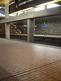 Railway station at Charles de Gaulle airport