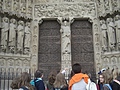 The front doors