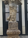 Broken statue