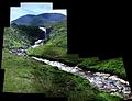 Waterfall panorama