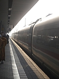 The train is here