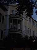 Circular balcony