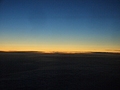 Sunset over the clouds 2