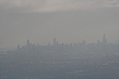 Chicago skyline from the air