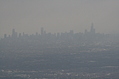 Chicago skyline from the air