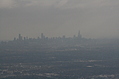 Chicago skyline from the air