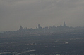 Chicago skyline from the air