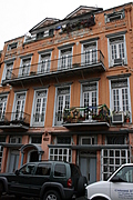 orange building
