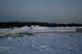 Inlet in the snow