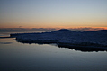 Sunset at the shore in winter 3