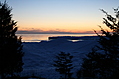 Sunset over a frozen Lake Ontario 1