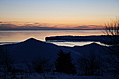 Sunset over a frozen Lake Ontario 3