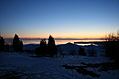 Sunset over a frozen Lake Ontario 9