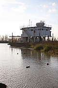 Bird-watching hide