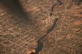 Diagonal River with Goods Train