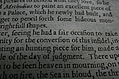 Closeup words 2: for the conversion of this infidel
