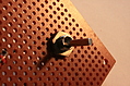 electronic toggle switch 2: side view in warm light