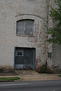 Old wooden garage door 2