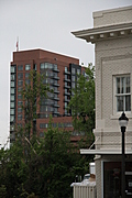 Brick Elegance and Modern Tower 2