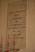 Marble inscription