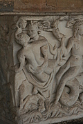 Dead man's tomb -- detail
