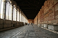 Cemetery building interior