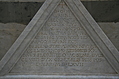 Reliquary 1: Pyramid with inscription