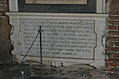 Inscription bearing the date 757