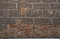 Fake stone wall