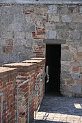 city wall tower entrance